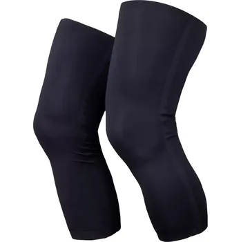 Cyklistické návleky návleky na kolena FORCE RUSH, lepené, černé XL-XXL