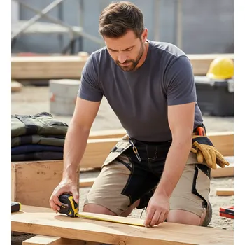 pracovní kraťasy CERVA GROUP Šortky KEILOR, různé barvy Velikost 60 béžová