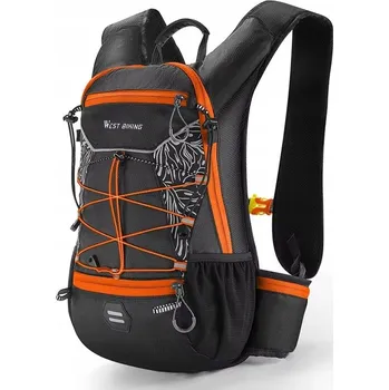 Batoh West Biking 0707380-ORANGE 16 l, vícebarevný