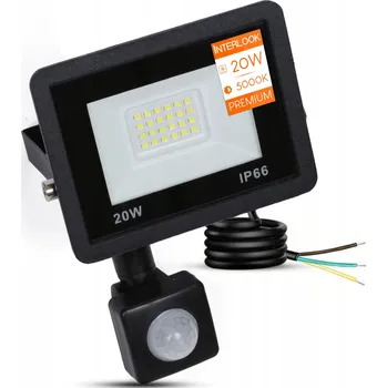 VÝKONNÝ HALOGENOVÝ REFLEKTOR S POHYBOVÝM ČIDLEM