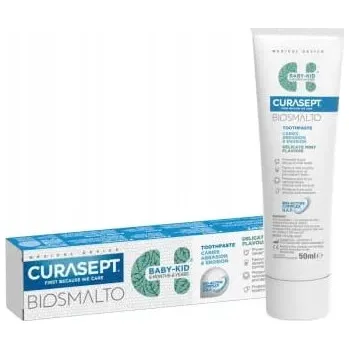 Dentální hygiena Zubní pasta pro děti Curasept Biosmalto Kids jemná máta 50 ml