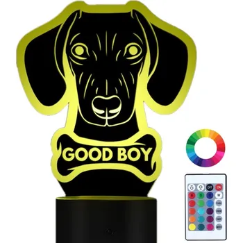 Lampička Noční lampa Plexido vícebarevná