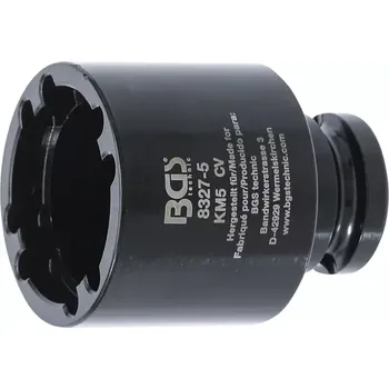 Nástrčná hlavice 1/2" na matice se zářezy KM5 BGS108327-5 (vnitřní čep) (BGS 108327-5 Nástrčná hlavice 1/2" na matice se zářezy KM5 (vnitřní čep))