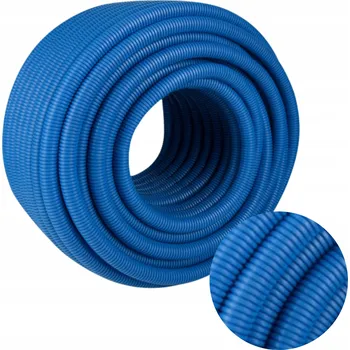 kabelová chránička Trubka vroubkovaná Diamond PP 21 mm 50 m modrá