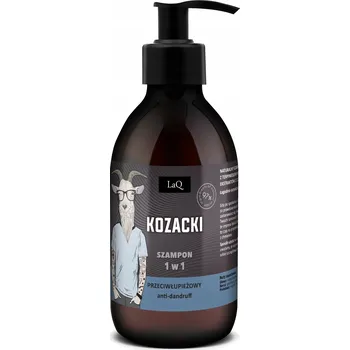 Šampon KOZIOŁ Z KLASĄ: Matný černý šampon 1v1 300ml