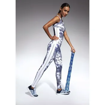 Dámské legíny Sportovní legíny Code - Bas Bleu XL Šedá