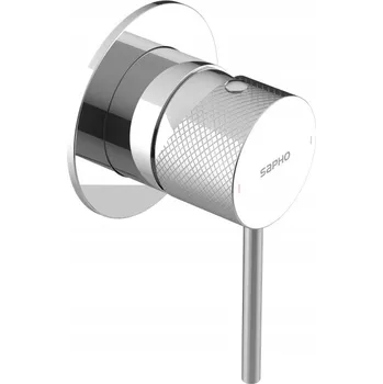 Vodovodní baterie Sprchová baterie Sapho ULTRASAN stříbrná