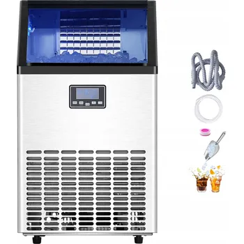 Výrobník ledu Výrobník ledu Vevor LB100T stříbrný/šedý 230 W