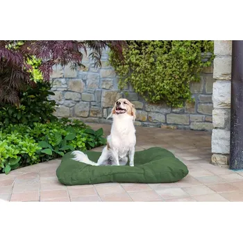 Pelíšek pro psa Pelíšek Potah Dla Psa 77x60 Cm Miękka Polstrovaná Polštář zelená