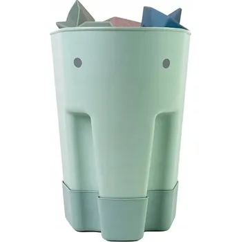 Dětsný nábytek Úložný box na hračky do vany Shnuggle zelený