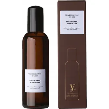 Osvěžovač vzduchu Sprej do bytu Sladká Bazalka a Rebarbora - Vila Hermanos vonný sprej do místnosti 100 ml