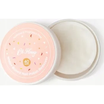 Odlakovač nehtů Oh Flossy: Jemný odlakovač na nehty na bázi vody, bez acetonu NAI07RW