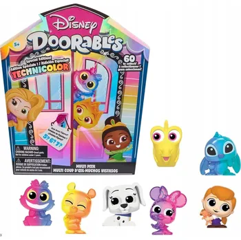 Figurka Disney Doorables sada figurek technicolor ombre – Stitch a princezny