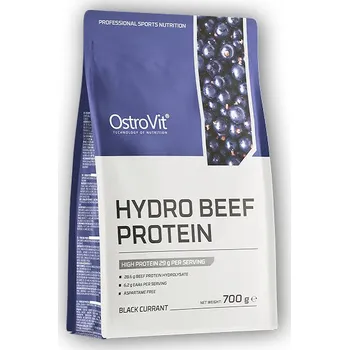 Proteinový nápoj Ostrovit Hydrobeef protein 700g Varianta: černý rybíz