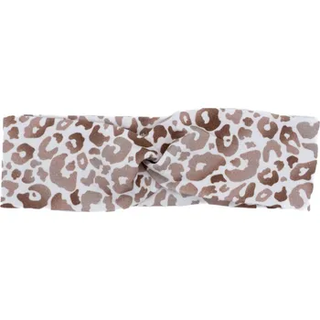 Čelenka Dětská čelenka světlý gepard 0-6m