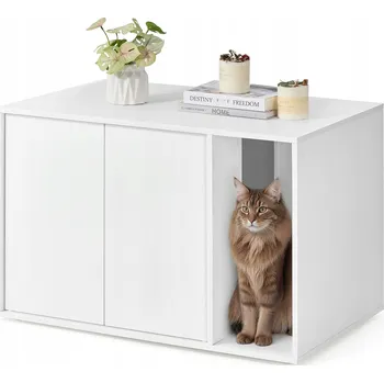 Feandrea PCL013W01 80 cm x 50 cm x 50 cm bílá