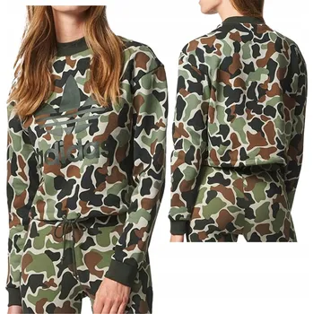 Pánská mikina ADIDAS Sportovní Mikina Maskáčový BR5182 M/L