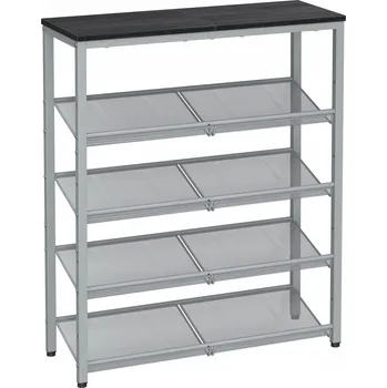 Botník Botník Songmics 75 x 93 x 28 cm černá