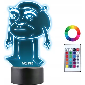 Lampička Plexido vícebarevná Noční lampa