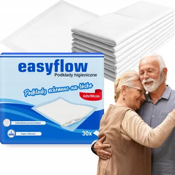 Hygienické podložky Easyflow 60x90 cm 30 ks Absorpční Pro seniory a děti
