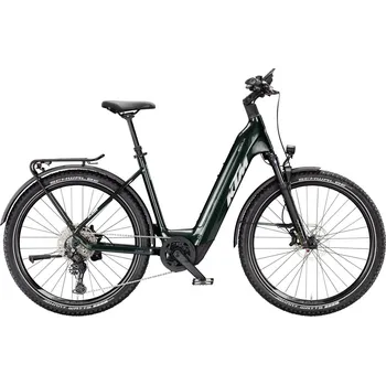 Elektrokolo KTM Macina Aera 872 LFC - Smaragd Black (Grey) velikost rámu XS