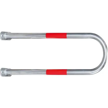 parkovací zábrana Nástěnné ochranné konzoly Moravia SafeWall, žárově zinkované, 350 x 1000 mm, k přišroubování