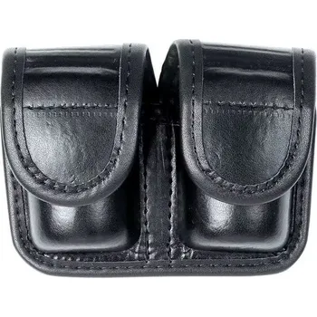 Příslušenství pro sportovní střelbu pouzdro na dva rychlo nabíječe - černé, hladké 008cHL