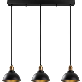 Opviq Varzan II 3xE27 40W černý