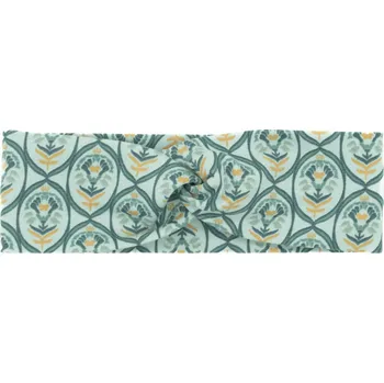 Čelenka Dětská čelenka zelená vzor 7m-5r