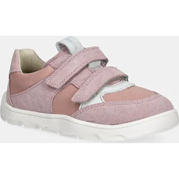 Dívčí tenisky Dětské kožené sneakers boty Froddo BAREFOOT ZERU SPRING G3130264.25.30 růžová 30X, EUR 30