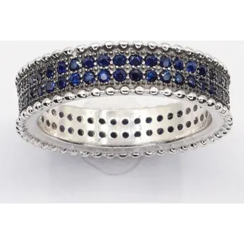 Prsten Stříbrný prsten s kamenem