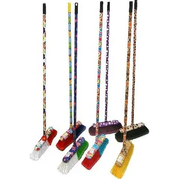 Eoshop Smeták decor 28 cm PH s holí 120 cm mix barev