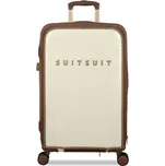 Obal na kufr Suitsuit Fab Seventies M 60x43x26 - hnědý