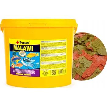 Krmivo pro rybičky Tropical Malawi 5l kbelík 1kg Krmivo pro mláďata