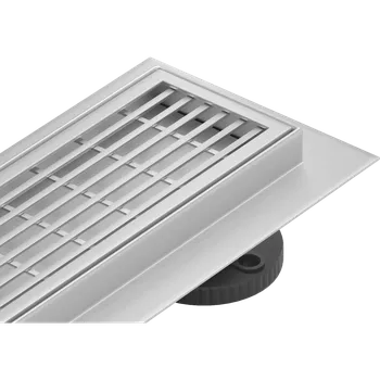 Odvodňovací žlab Mexen Flat M33 lineární odtok 100 cm, inox - 1033100-15 Lineární podlahové odtoky