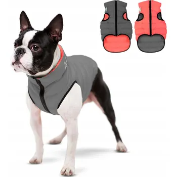 Moto bunda Bunda Doggy šedá M