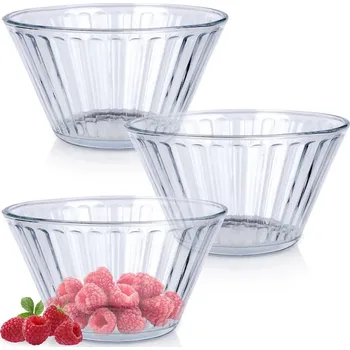 Skleněné misky 11,5 cm, 270 ml, 3 ks