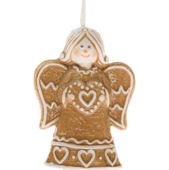 Vánoce Casa de Engel Keramický závěsný anděl 0