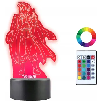 Lampička Plexido vícebarevná Noční lampa