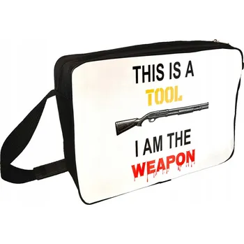 Taška přes rameno pro střelce - To je jen nástroj, já jsem zbraň