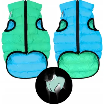 Obleček pro psa Reflexní voděodolná bunda/obleček pro psa M 45 modrá