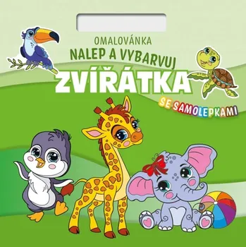 omalovánky Nalepuj a vybarvuj! Zvířátka
