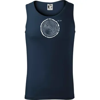 Letokruhy - 62 - Tílko pánské Core - L ( Námořní modrá (velmi tmavá - téměř černá) )