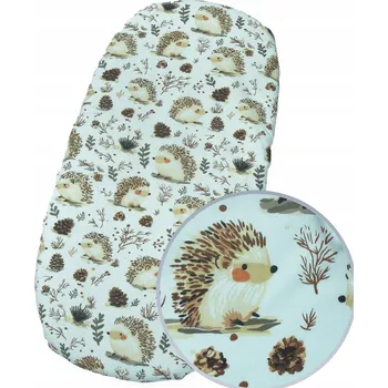 Prostěradlo Kerstin PROSTĚRADLO DO KOČÁRKU KORBIČKY KOLÉBKY BAVLNĚNÉ