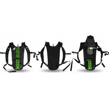 Zavazadlo na motocykl UFO CAMEL BAG (BATOH) S HYDRAULICKÝM SYSTÉMEM (OBJEM 2 L) ČERNÁ - ZELENÁ