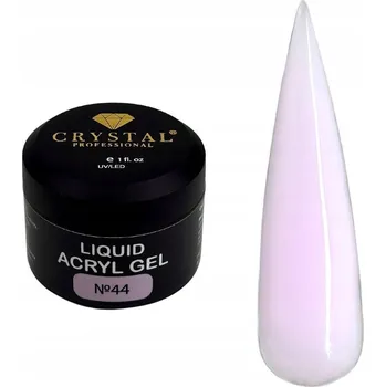 Lak na nehty Gel pro posílení nehtů Liquid Acryl Gel 44 CRYSTAL PROFESSIONAL 15 ml