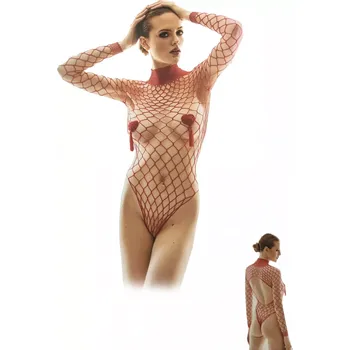 Body Žhavé body Forca red - Anais L/XL Červená