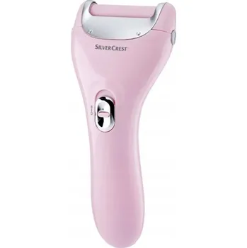 Péče o nohy Elektrický pilník na nohy 2 rychlosti růžový s bateriemi a válečky v sadě