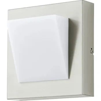 Venkovní osvětlení Venkovní nástěnné svítidlo Eglo bílé, šedé s integrovaným LED zdrojem 3,7 W