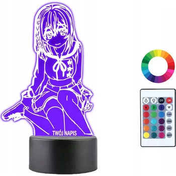 Lampička Noční lampa Plexido vícebarevná